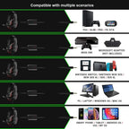 3.5mm Wired Gaming Headset with Mic for PS4 & PC
