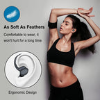 VV2 Wireless Earbuds with Ear Hooks & Microphone