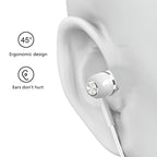 BLUEKAKA 3.5mm Wired Earbuds with Microphone