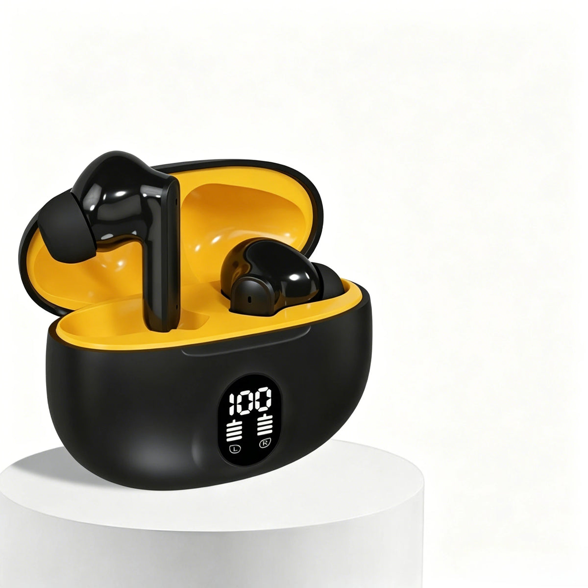 MiGuer Bluetooth 5.3 Wireless Earbuds with Microphone
