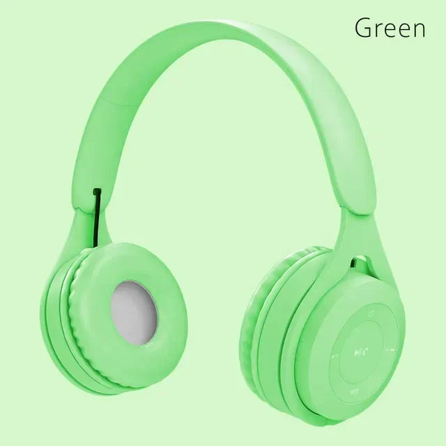 HiFi Wireless Over-Ear Headphones with Mic & Noise Reduction