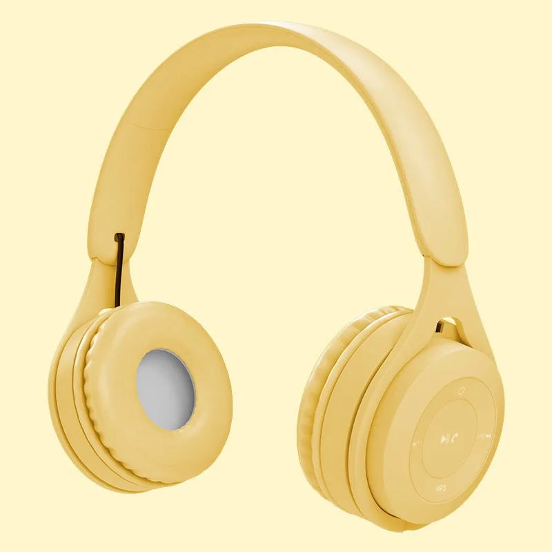 HiFi Wireless Over-Ear Headphones with Mic & Noise Reduction
