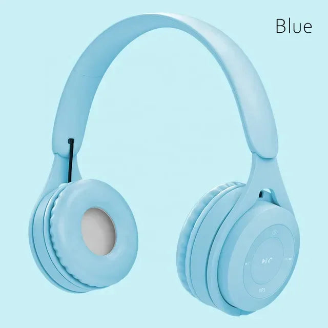HiFi Wireless Over-Ear Headphones with Mic & Noise Reduction