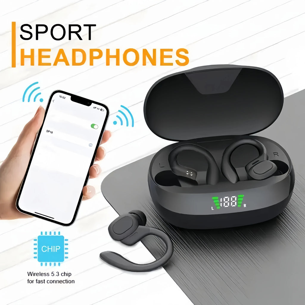 True Wireless Bluetooth Earbuds with Microphone & Touch Controls