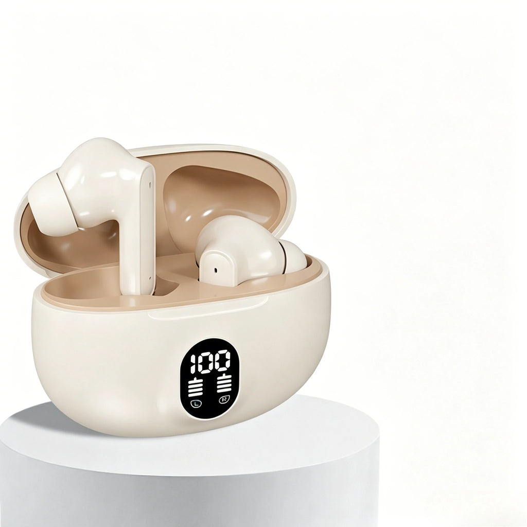 MiGuer Bluetooth 5.3 Wireless Earbuds with Microphone