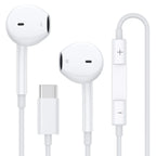 USB-C Wired Earbuds with Microphone & Volume Control