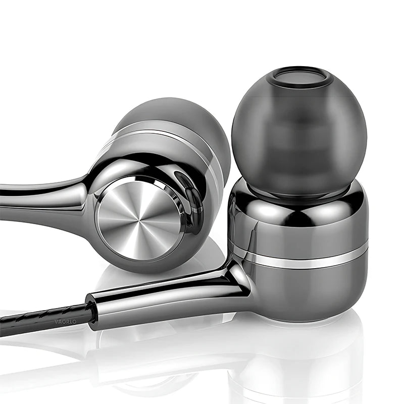 BLUEKAKA 3.5mm Wired Earbuds with Microphone