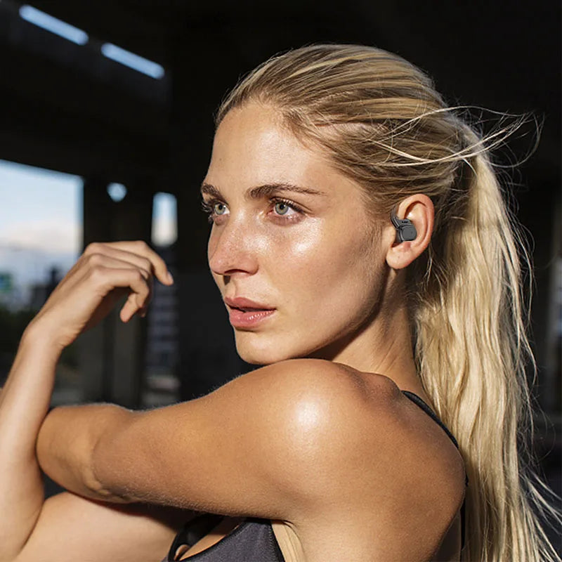 VV2 Wireless Earbuds with Ear Hooks & Microphone