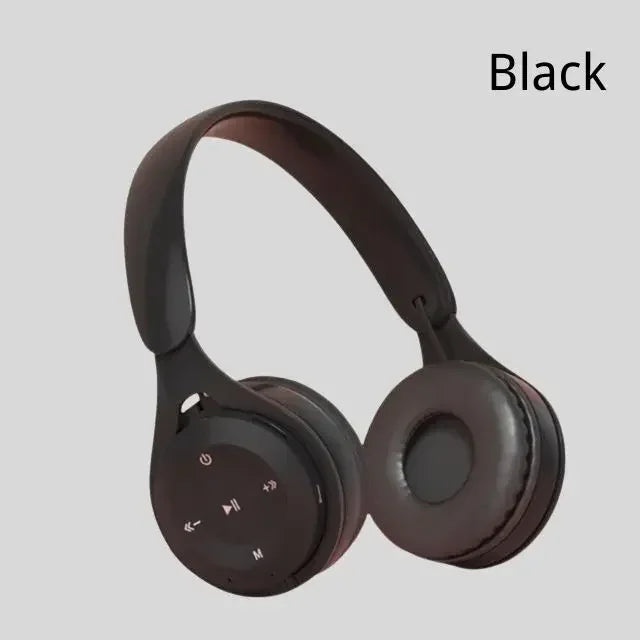 HiFi Wireless Over-Ear Headphones with Mic & Noise Reduction