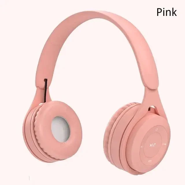 HiFi Wireless Over-Ear Headphones with Mic & Noise Reduction