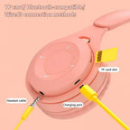 HiFi Wireless Over-Ear Headphones with Mic & Noise Reduction
